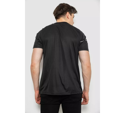 Футболка мужская, цвет черный, 244R0504-5