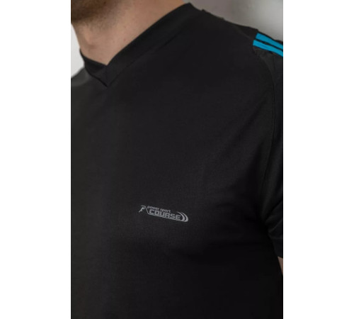 Футболка мужская, цвет черный, 244R0504-5