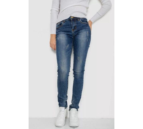 Джинси жіночі стрейч, колір синій, 244R223