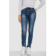 Джинси жіночі стрейч, колір синій, 244R223