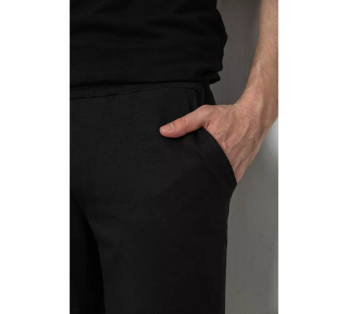 Костюм чоловічий повсякденний, колір чорний, 238R1575