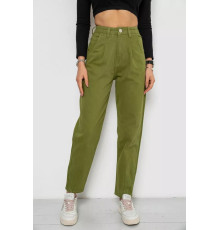 Джинсы женские, цвет оливковый, 250R1574.