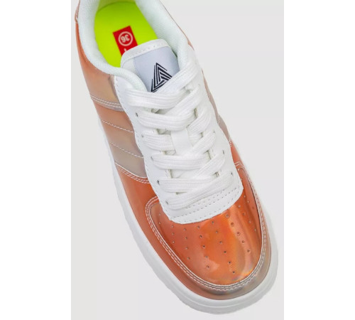 Кеды женские, цвет коричнево-белый, 248RST8269