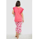 Женская пижама с принтом, цвет розовый, 243R1602-015.