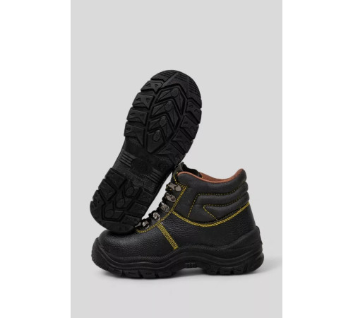 Черевики робочі захисні з металевим носком, колір чорний, 244R7212