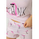 Женская пижама с принтом, цвет розовый, 243R7098