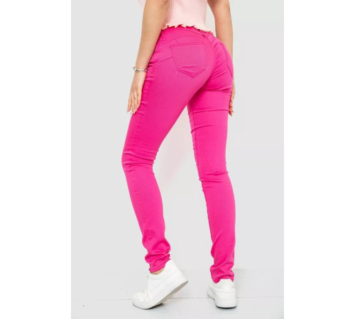 Брюки женские однотонные, цвет розовый, 244R089