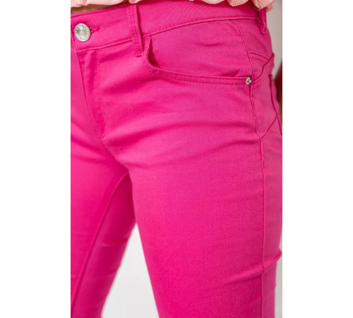 Брюки женские однотонные, цвет розовый, 244R089