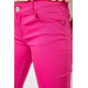 Брюки женские однотонные, цвет розовый, 244R089