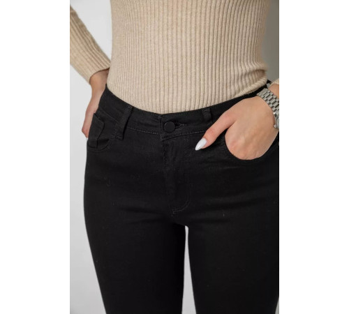 Джинсы женские, цвет черный, 244R4244
