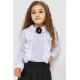 Блуза для дівчаток ошатна, колір білий, 172R103
