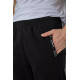 Спорт чоловічі штани на флісі, колір чорний, 244R41682