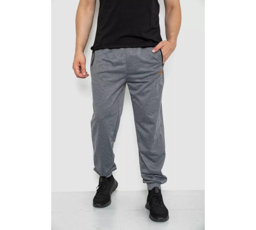 Спорт мужские брюки, цвет серый, 244R4732