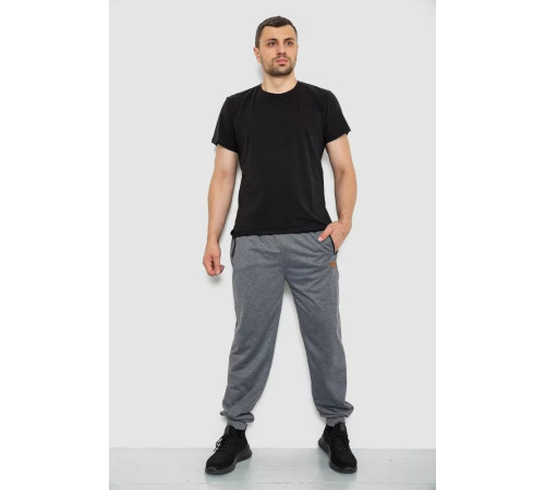 Спорт мужские брюки, цвет серый, 244R4732