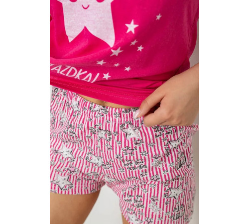 Піжама жіноча, колір малиновий, 243R50713