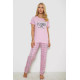 Пижама женская с принтом, цвет розовый, 243R10290.