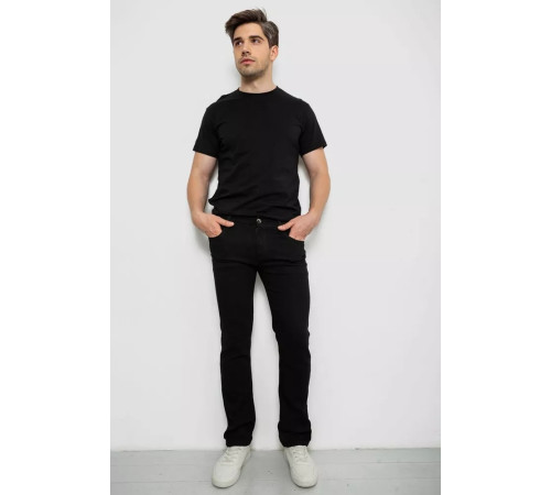 Джинси чоловічі, колір чорний, 244R1038
