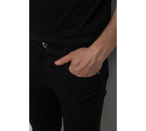 Джинси чоловічі, колір чорний, 244R1038