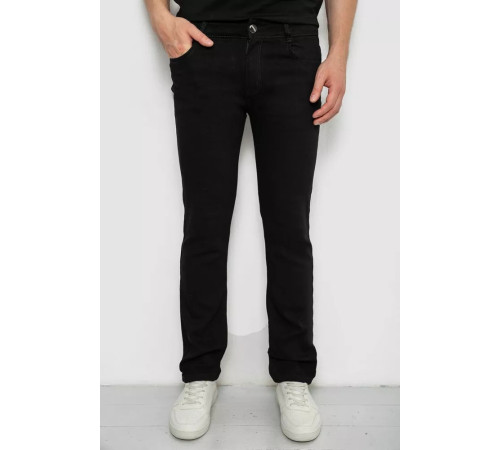 Джинси чоловічі, колір чорний, 244R1038