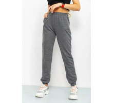 Спорт брюки женские, цвет темно-серый, 206R001