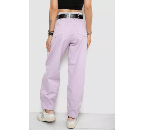 Джинсы женские баллоны, цвет сиреневый, 182R00263.