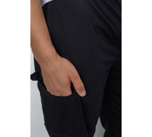 Спорт мужские брюки, цвет черный, 244R41206
