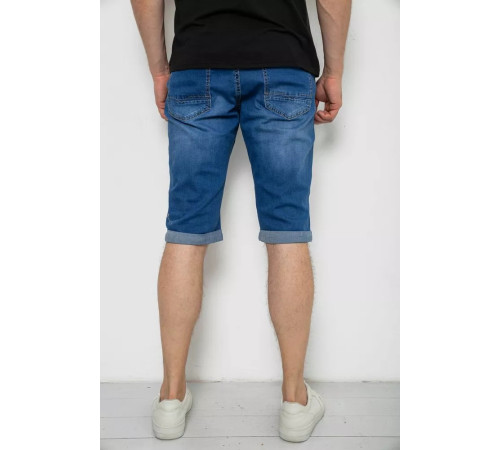 Шорти чоловічі джинсові, колір синій, 244RLS22-0230D