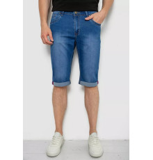 Шорты мужские джинсовые, цвет синий, 244RLS22-0230D