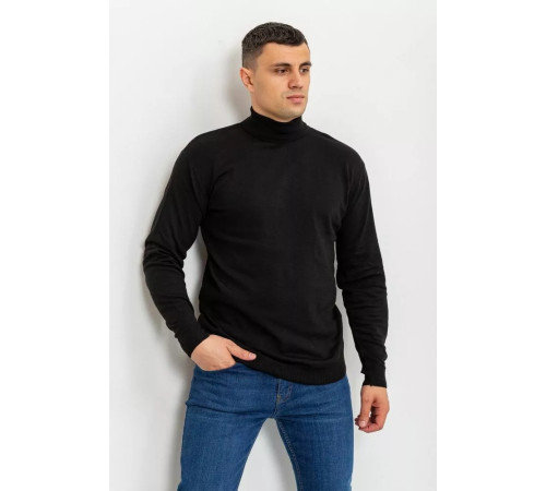 Свитер мужской, цвет черный, 161R1880