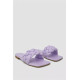 Шлепанцы женские, цвет сиреневый, 248RL164