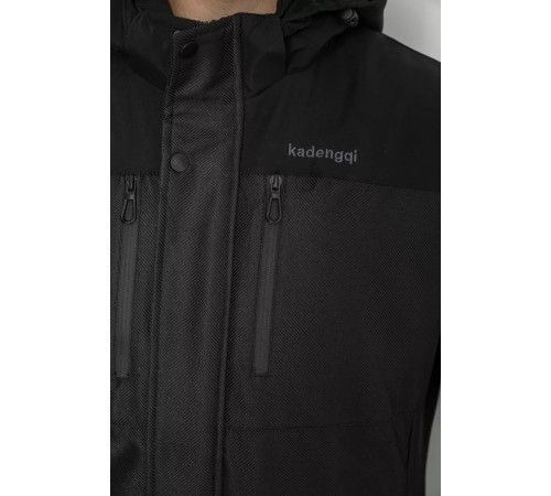 Куртка чоловіча демісезонна, колір чорний, 214R22013