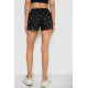 Шорты женские с принтом, цвет черный, 238R7164