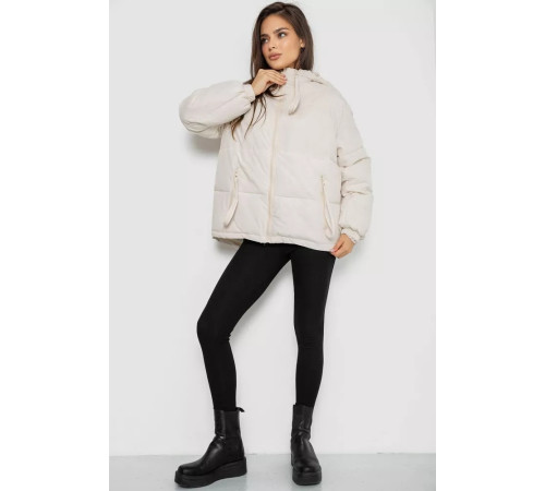 Куртка жіноча демісезонна, колір молочний, 244R2318-2