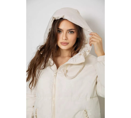 Куртка жіноча демісезонна, колір молочний, 244R2318-2