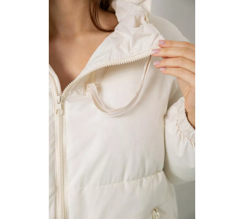 Куртка жіноча демісезонна, колір молочний, 244R2318-2