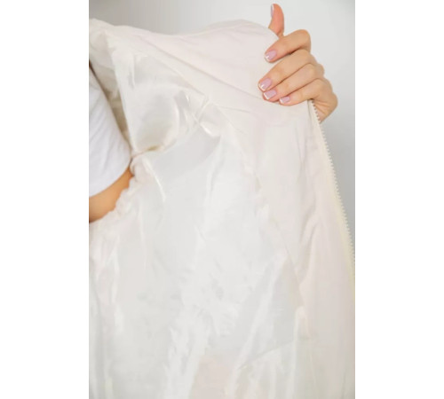 Куртка жіноча демісезонна, колір молочний, 244R2318-2