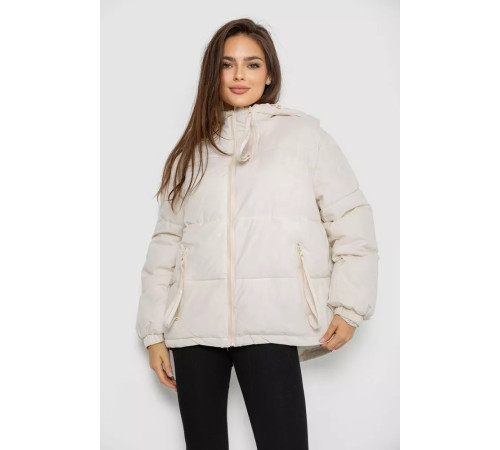 Куртка жіноча демісезонна, колір молочний, 244R2318-2