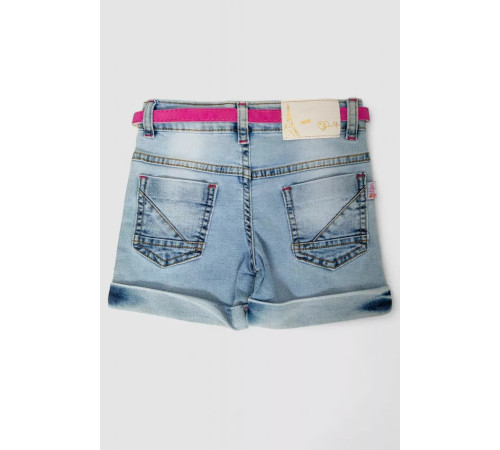 Джинсовые шорты для девочки, цвет синий, 247R1207