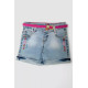 Джинсовые шорты для девочки, цвет синий, 247R1207