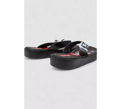 В'єтнамки дитячі для дівчаток, колір чорний, 243R7000C-3