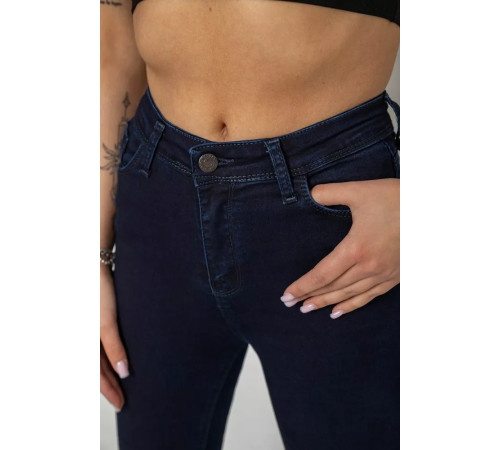 Джинси жіночі Skinny стрейч, колір синій, 182R9584