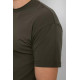 Футболка мужская однотонная, цвет хаки, 102R1102.