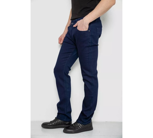 Джинси чоловічі, колір темно-синій, 244R1043