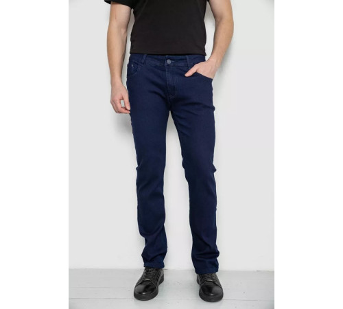 Джинси чоловічі, колір темно-синій, 244R1043