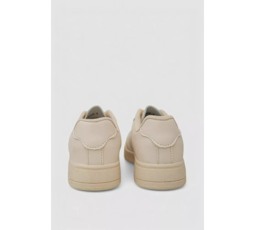 Кеды женские однотонные, цвет бежевый, 248RAD20