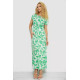 Платье с принтом, цвет молочно-зеленый, 214R0228-8.