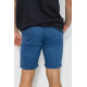 Шорти чоловічі однотонні, колір джинс, 244R8123