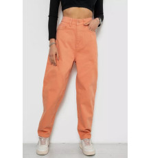 Джинси жіночі MOM, колір персиковий, 250R1120