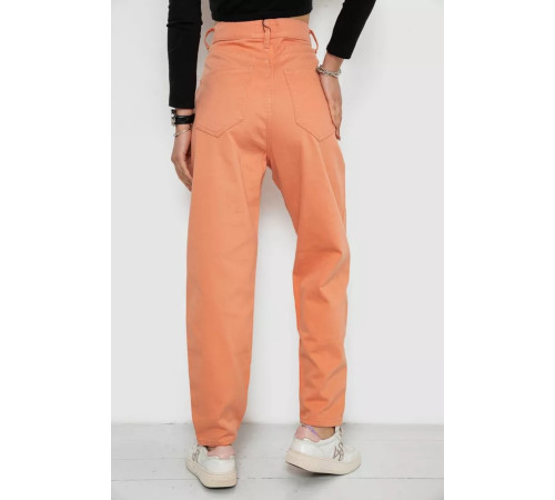 Джинси жіночі MOM, колір персиковий, 250R1120