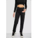 Джинсы женские однотонные, цвет черный, 244R3303.